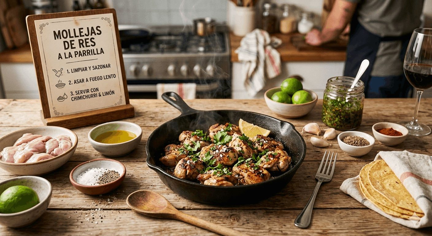 mollejas de res recipe