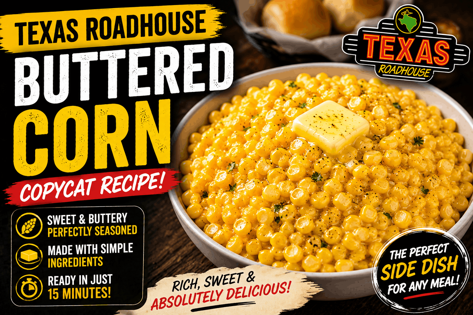 Texas Roadhouse Buttered Corn Recipe